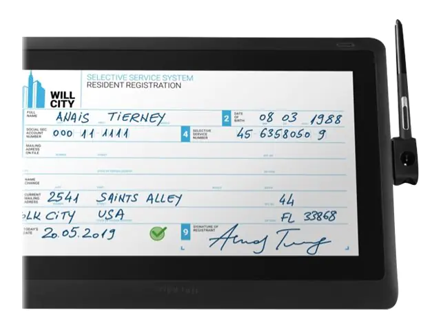 Wacom DTK-1660E - Digitalisierer mit LCD Anzeige DTK1660EK0B