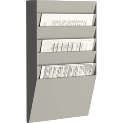 Paperflow Wand-Sortiertafel H 6F A4H1X6.02 DIN A4 grau Paperflow Wand-Sortiertafel H 6F A4H1X6.02 DIN A4 grau