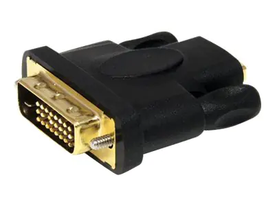 StarTech HDMI to DVI-D Video Cable Adapter - F/M - HD to DVI - HDMI to DVI-D Converter Adapter (HDMIDVIFM) - Videoadapter - Dual Link - HDMI weiblich zu DVI-D männlich - Schwarz - für P/N: HDMM1MP, HDMM2MP, HDMM3MP, RKCOND17HD, SV231DHU34K6, SV231HU34K6, StarTech HDMI to DVI-D Video Cable Adapter - F/M - HD to DVI - HDMI to DVI-D Converter Adapter (HDMIDVIFM) - Videoadapter - Dual Link - HDMI weiblich zu DVI-D männlich - Schwarz - für P/N: HDMM1MP, HDMM2MP, HDMM3MP, RKCOND17HD, SV231DHU34K6, SV231HU34K6,