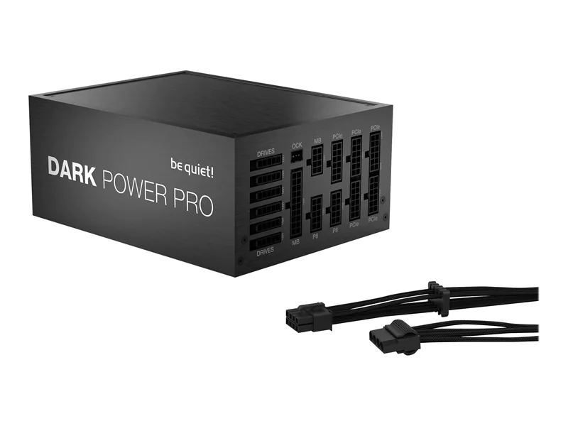 be quiet! Dark Power PRO 12 1500W - Netzteil (intern) - ATX12V 2.51/ EPS12V 2.92 - 80 PLUS Platinum - Wechselstrom 100-240 V - 1500 Watt - aktive PFC - Europa - Schwarz