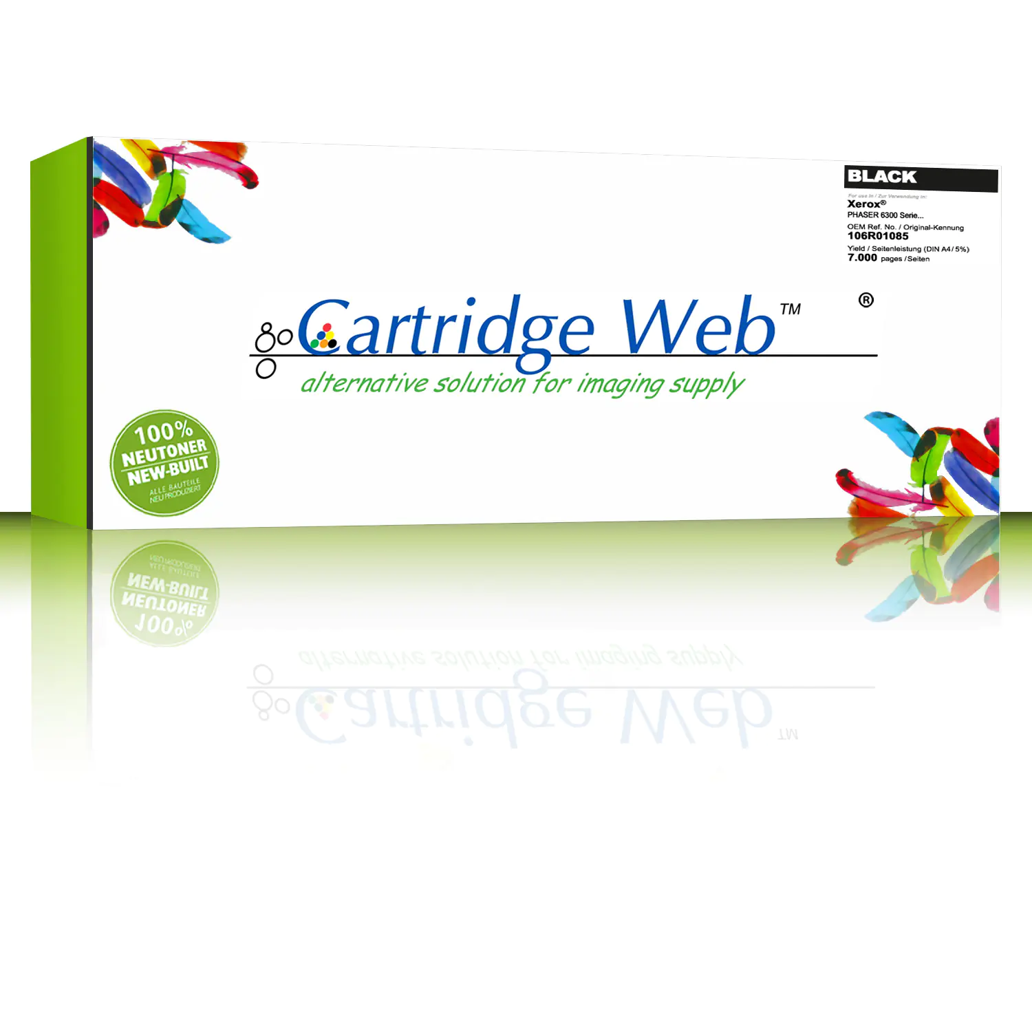CartridgeWeb Toner kompatibel zu Xerox 106R01085 schwarz 7.000 Seiten CartridgeWeb Toner kompatibel zu Xerox 106R01085 schwarz 7.000 Seiten