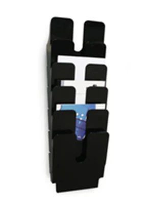 Durable Prospekthalter FLEXIPLUS 1700008061 A4 6Fächer sw Durable Prospekthalter FLEXIPLUS 1700008061 A4 6Fächer sw