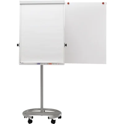MAUL Mobiles Flipchart MAULoffice mit Ablageschale Rundfuß mit 5 Rollen Stahl silber MAUL Mobiles Flipchart MAULoffice mit Ablageschale Rundfuß mit 5 Rollen Stahl silber