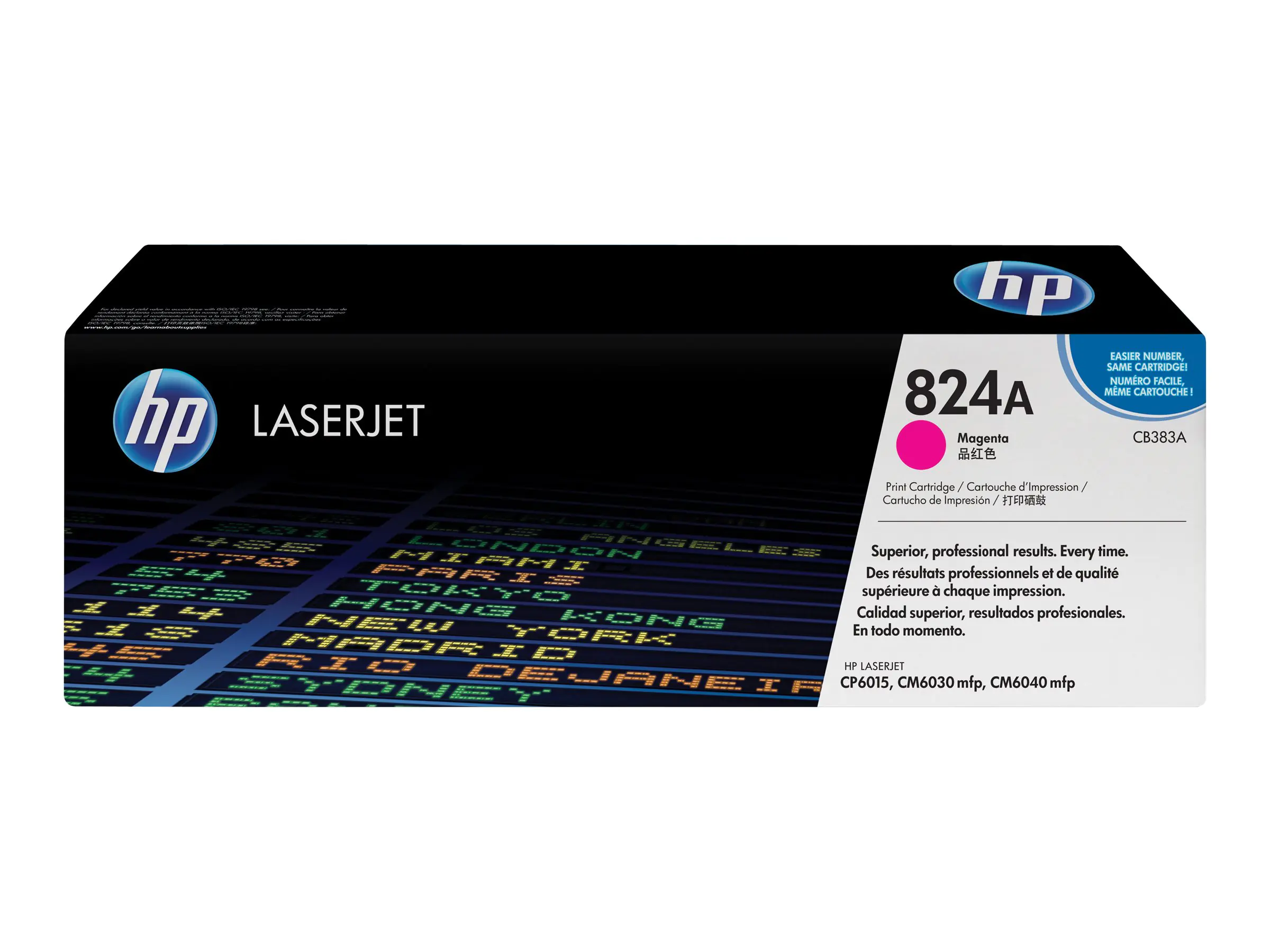 HP 824A - Magenta - original - LaserJet - Tonerpatrone (CB383A)