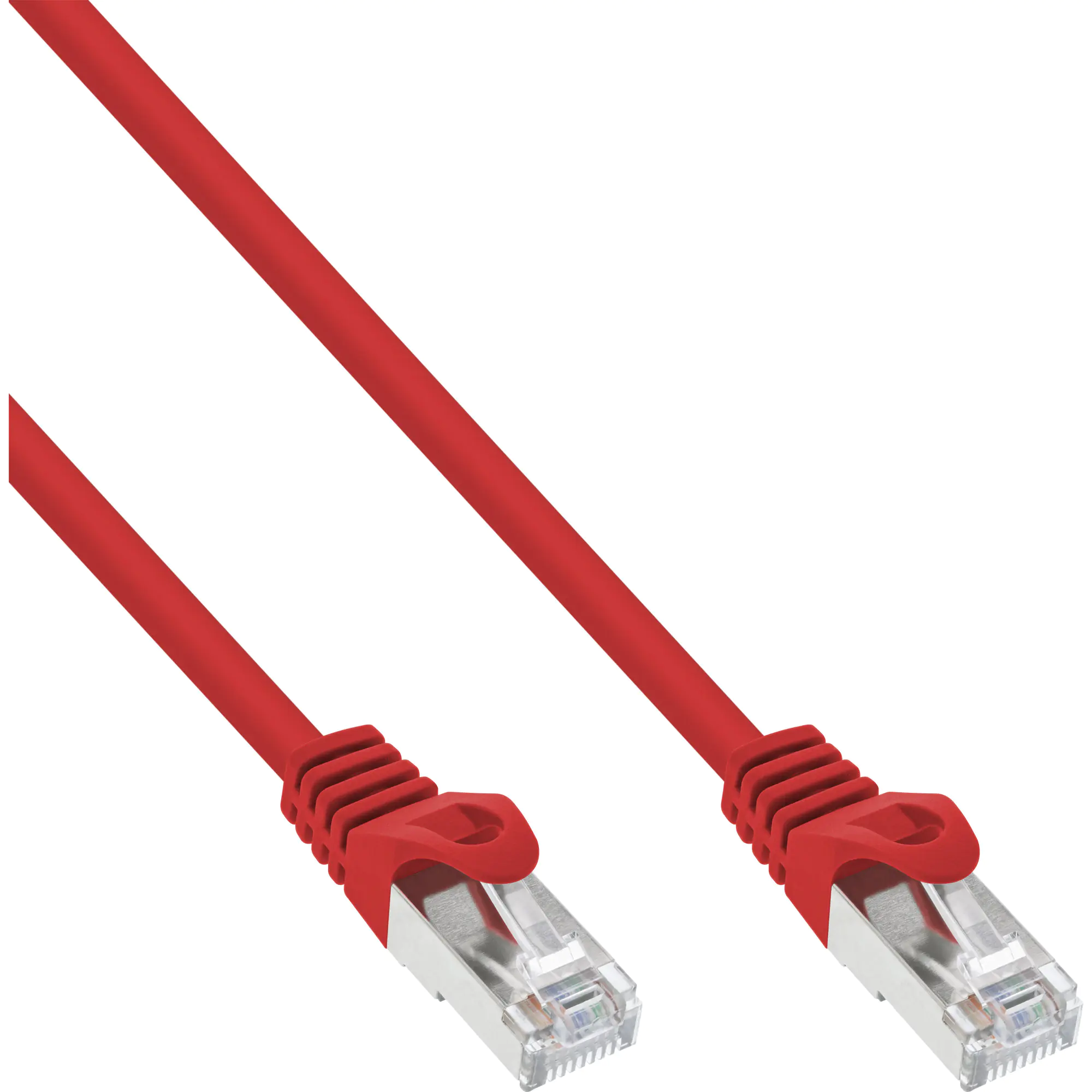 InLine Patchkabel - F/UTP - Cat.5e - rot - 1m 71501R