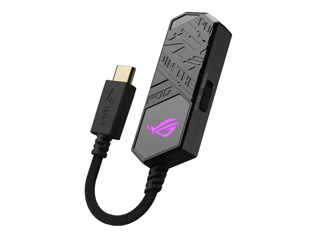 ASUS ROG Clavis - Soundkarte - 32-Bit - 384 kHz - 130 dB S/N - USB-C