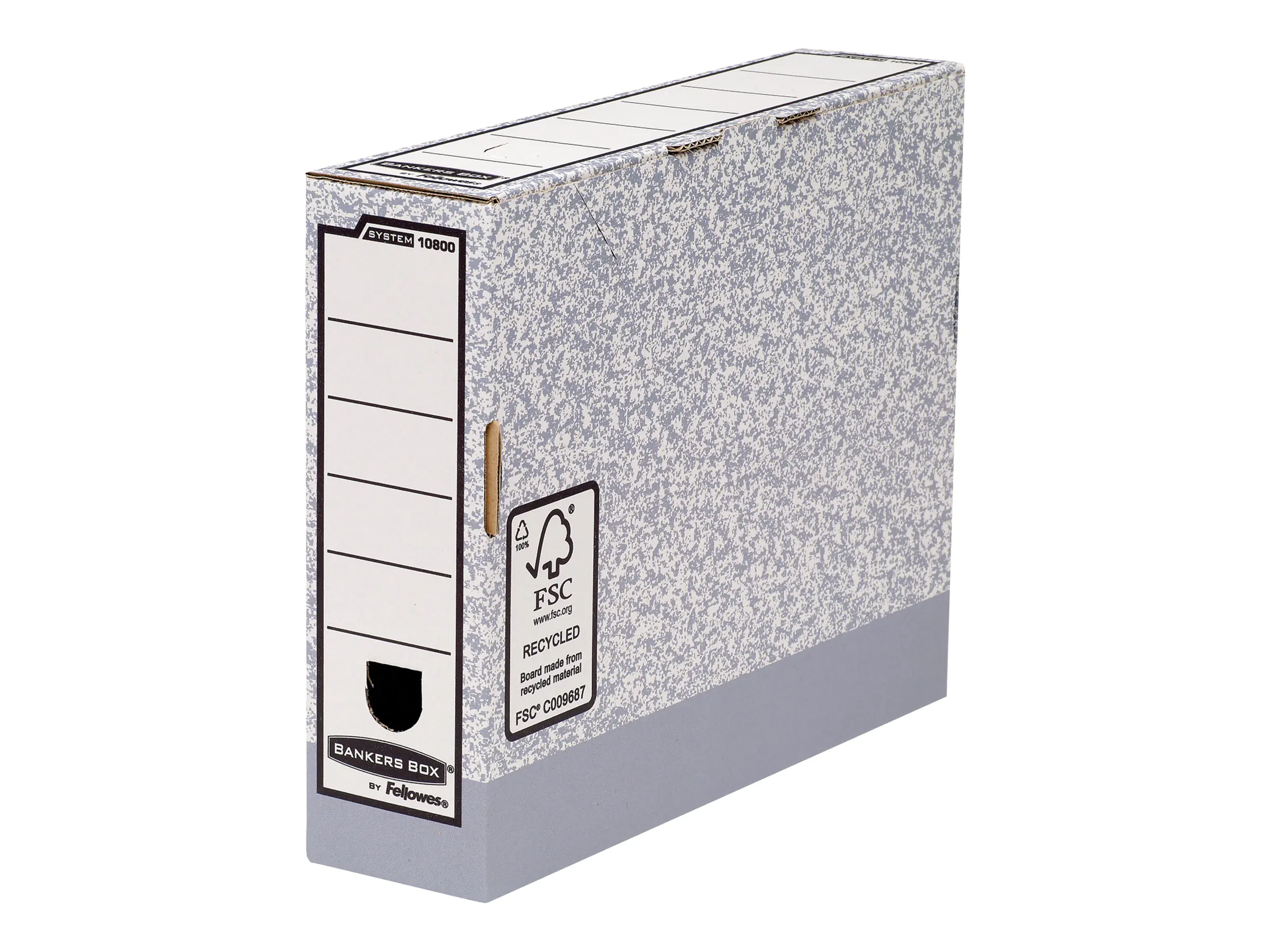 Bankers Box Archivschachtel System 1080001 grau/weiß