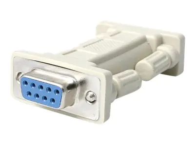 StarTech DB9 RS232 Serieller Nullmodem-Adapter – Buchse/Buchse - Nullmodemadapter - DB-9 (W) zu DB-9 (W) - für P/N: EC1S952, EC2S952, PCI2S232485I