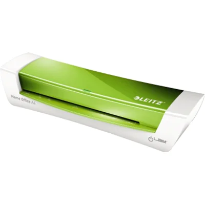 Leitz Laminiergerät iLAM HomeOffice 73680054 DIN A4 weiß/grün Leitz Laminiergerät iLAM HomeOffice 73680054 DIN A4 weiß/grün