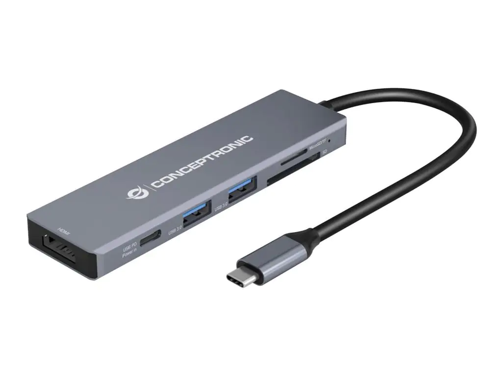 Conceptronic DONN23G - Dockingstation - USB-C