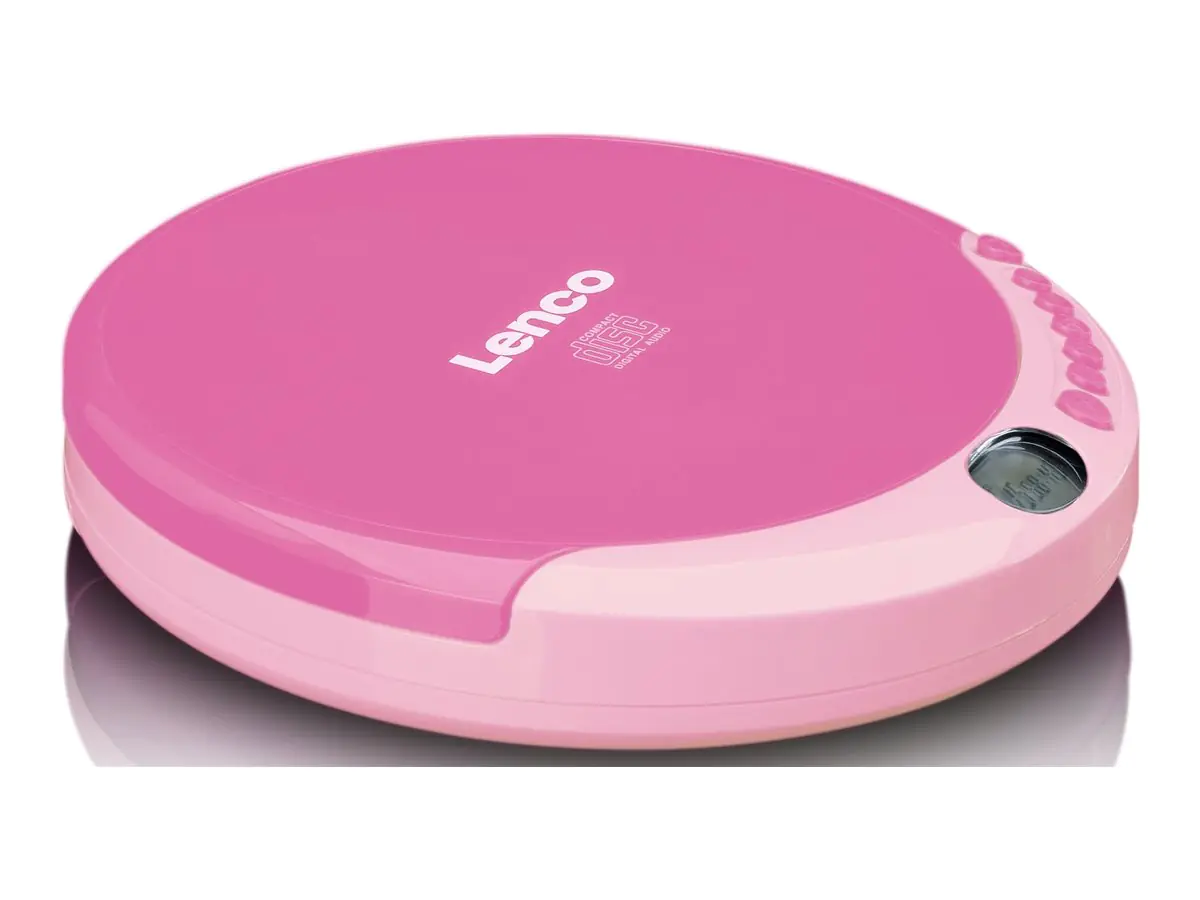 Lenco CD-011 - CD-Player - pink Lenco CD-011 - CD-Player - pink