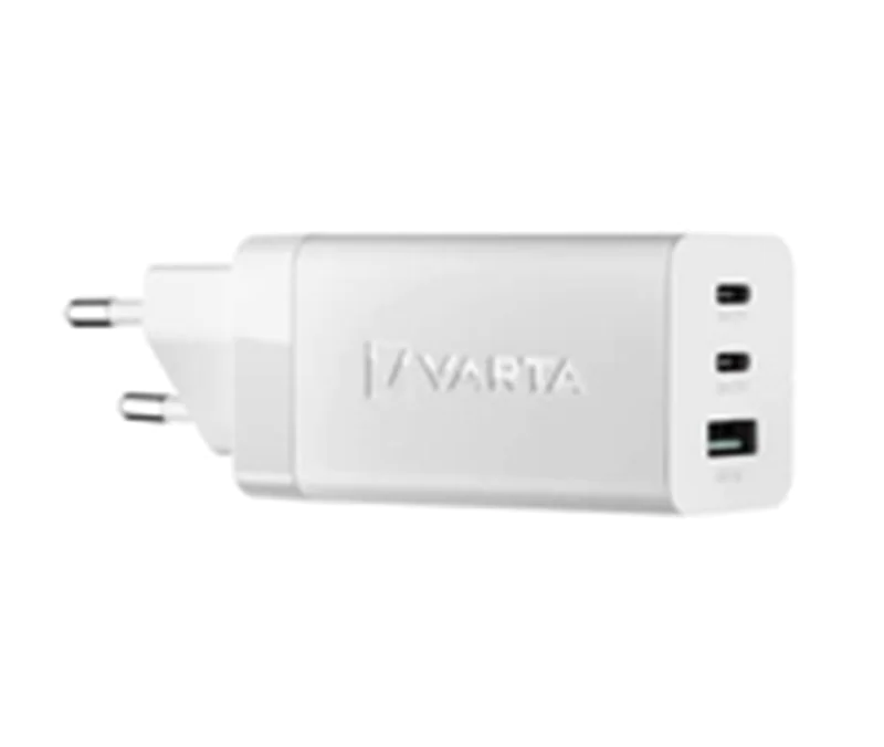 Varta Kabel USB Typ C auf USB Typ C, 2m, Speed Charge & Sync, Ladekabel für Strom- und Datenübertragung, 100 W, schwarz, Nylon, Drinnen, AC, USB 57936 101 111