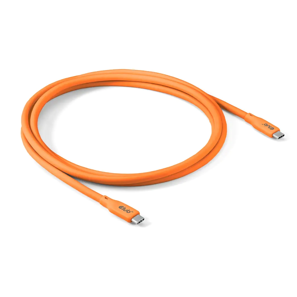 Club 3D USB C CABLE ORANGE - Kabel