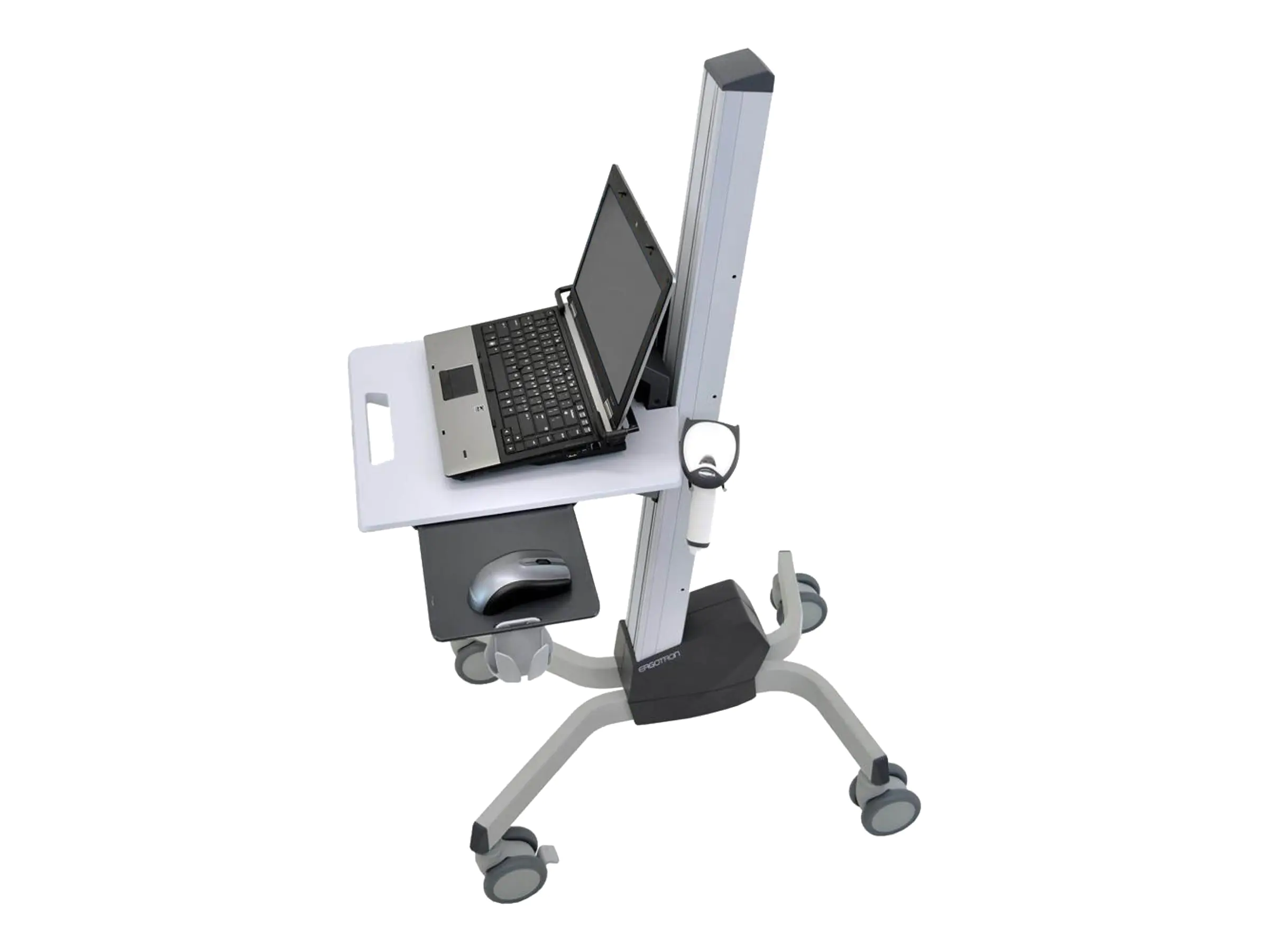 Ergotron Neo-Flex - Wagen - für Notebook / Maus / Barcode-Scanner - hochwertiger Kunststoff, Aluminium, Stahl - Zweistufiges Grau - Bildschirmgröße: 30.5-43.9 cm (12"-17.3") 24-205-214