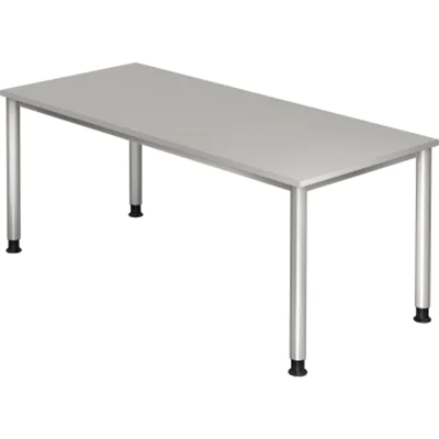 Hammerbacher Schreibtisch VHS19/5/S 180x80cm grau Hammerbacher Schreibtisch VHS19/5/S 180x80cm grau