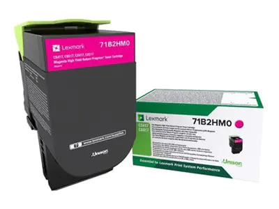 Lexmark X417 - Hohe Ergiebigkeit - Magenta 71B2HM0