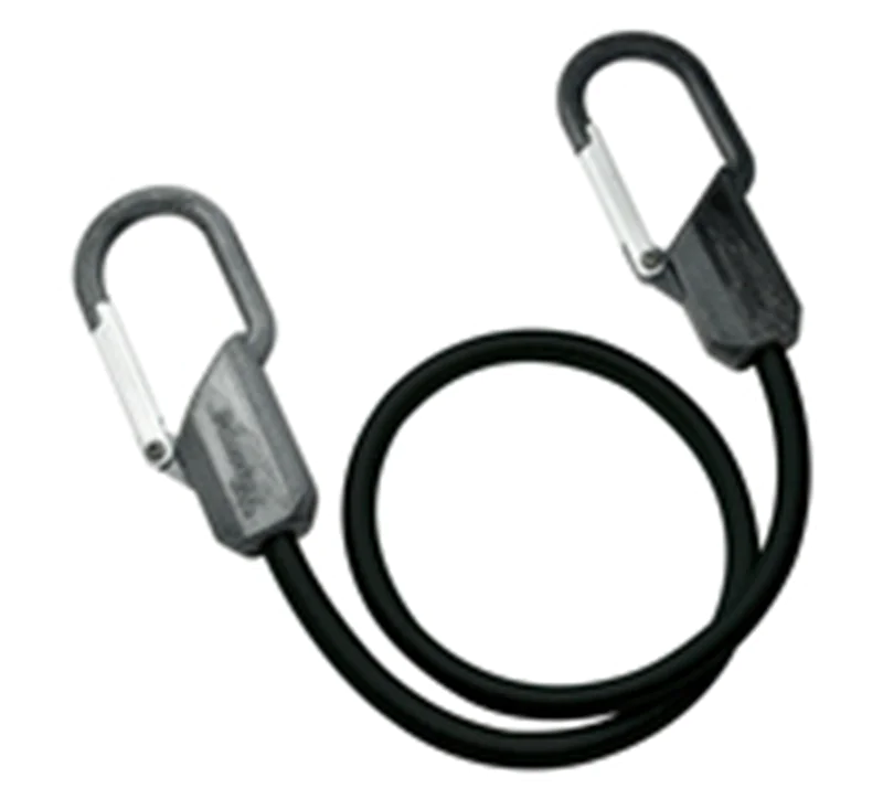 MasterLock 80 cm x 9 mm Clip Hook Gummi-Spannseil, Schwarz, 9 mm, 80 cm, 1 Stück(e) 3205EURDAT