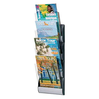 Paperflow Wandprospekthalter INTEGRAL 4064X4.35 DIN A4 PS alu Paperflow Wandprospekthalter INTEGRAL 4064X4.35 DIN A4 PS alu