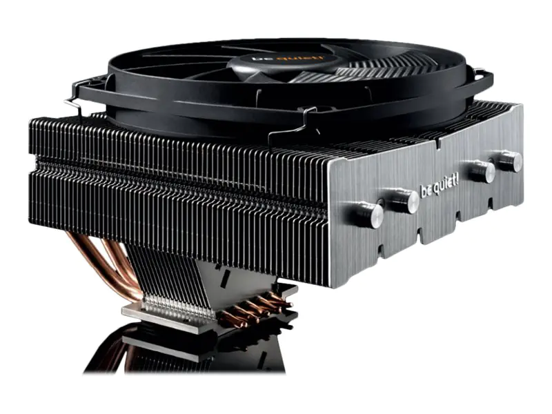 be quiet! SHADOW ROCK TF2 - Prozessor-Luftkühler - (für: LGA775, LGA1156, AM2+, LGA1366, LGA1155, AM3+, FM1, LGA1150, FM2+, LGA1151, LGA2011-3 (Square ILM), AM4) - Aluminium - 135 mm