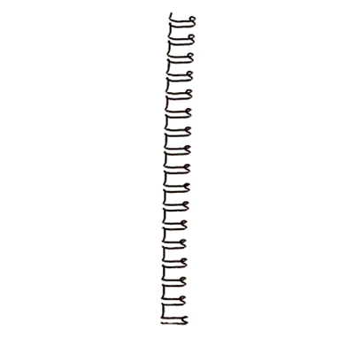 GBC Drahtbinderücken Multibind IB161438 A4 14mm si 100 St./Pack. GBC Drahtbinderücken Multibind IB161438 A4 14mm si 100 St./Pack.