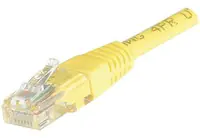 exertis Connect Connect 854192 - 0,5 m - Cat6 - U/UTP (UTP) - RJ-45 - RJ-45 - Gelb