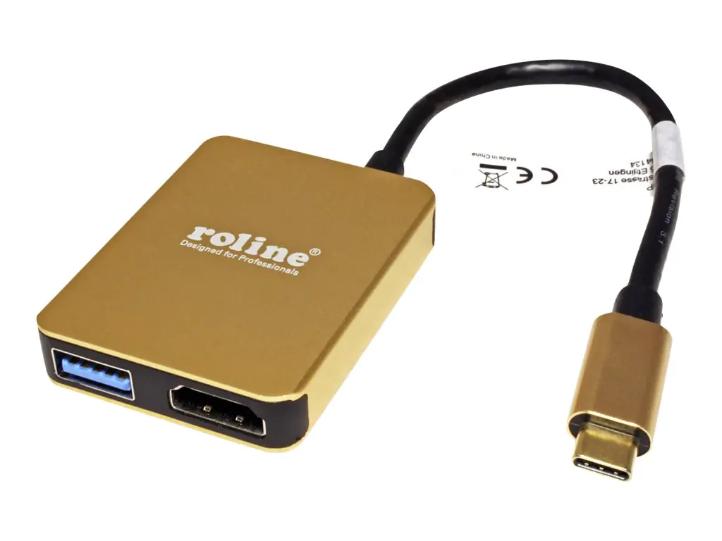 ROLINE Gold - Dockingstation - USB-C 3.2 Gen 12.02.1120