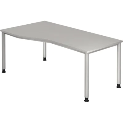 Hammerbacher Schreibtisch VHS18/5/S 180x100cm grau Hammerbacher Schreibtisch VHS18/5/S 180x100cm grau