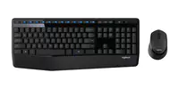 Logitech MK345, Volle Größe (100%), Kabellos, RF Wireless, Schwarz, Maus enthalten 920-007823