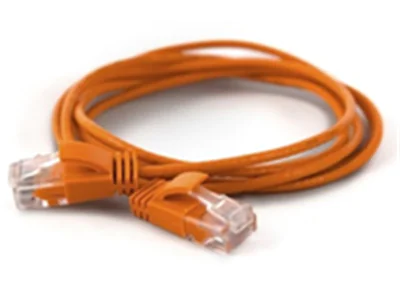 WANTEC Cat6a UTP 2m, 2 m, Cat6a, U/UTP (UTP), RJ-45, RJ-45, Orange 7259