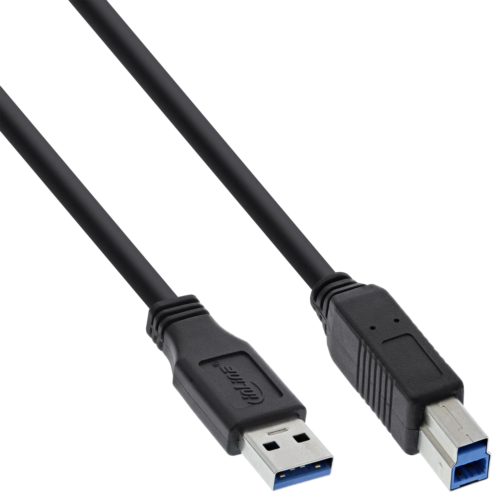INTOS ELECTRONIC - USB-Kabel - USB Type B (M) zu USB Typ A (M) - USB 3.0 - 0.5 m - Schwarz INTOS ELECTRONIC - USB-Kabel - USB Type B (M) zu USB Typ A (M) - USB 3.0 - 0.5 m - Schwarz