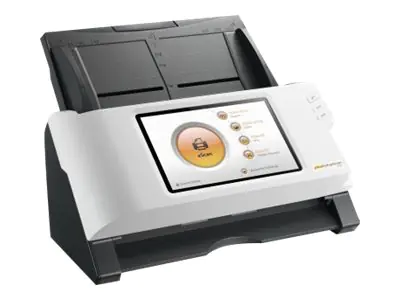 Plustek eScan A350 SharePoint - Dokumentenscanner - Dual CIS - Duplex - Legal - 600 dpi x 600 dpi - automatischer Dokumenteneinzug (50 Blätter) - bis zu 6000 Scanvorgänge/Tag - USB 2.0, LAN, Wi-Fi, USB 2.0 (Host)
