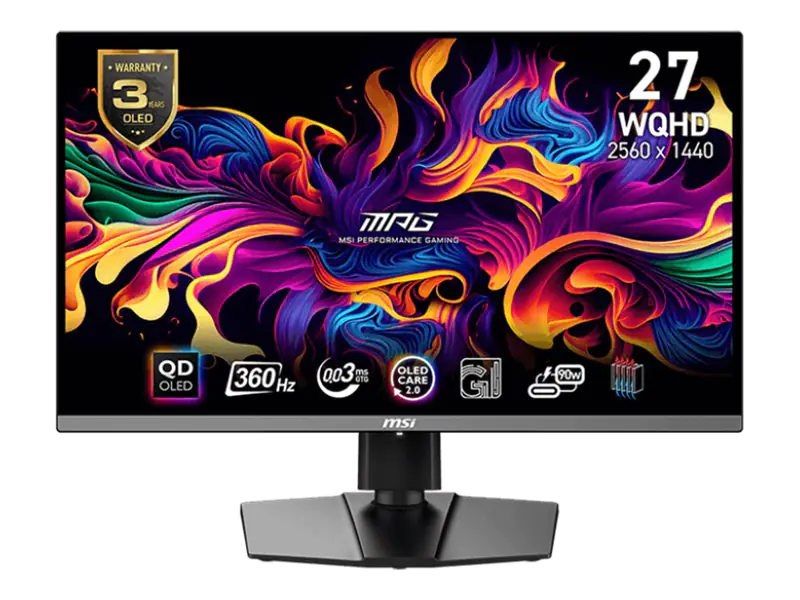 MSI MPG 271QRXDE QD-OLED - OLED-Monitor - Gaming - 67.3 cm (26.5") MSI MPG 271QRXDE QD-OLED - OLED-Monitor - Gaming - 67.3 cm (26.5")