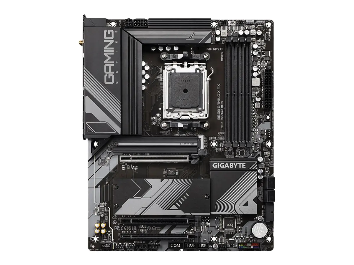 Gigabyte B650 GAMING X AX - Motherboard - ATX - Socket AM5 - AMD B650 Chipsatz - USB 3.2 Gen 2, USB-C 3.2 Gen2, USB 3.2 Gen 1 - 2.5 Gigabit LAN, Wi-Fi 6E, Bluetooth - Onboard-Grafik (CPU erforderlich) - High Definition Audio (7.1-Channel)