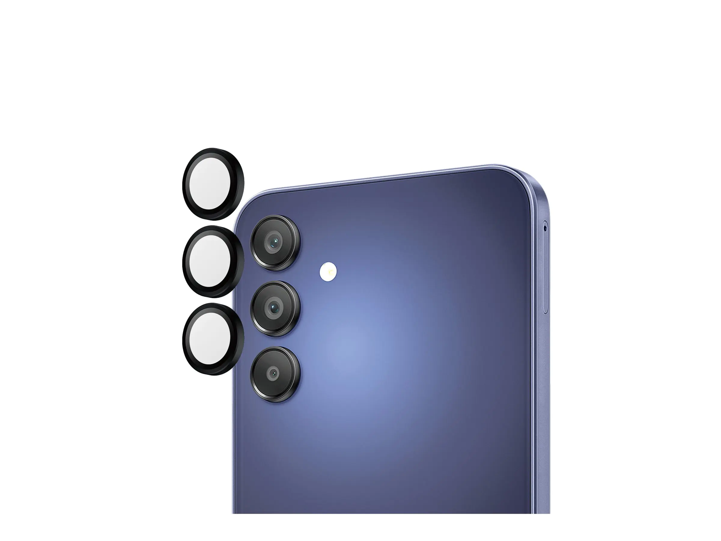 PanzerGlass Hoops - Objektivschutz für Handy - Schwarz - für Samsung Galaxy A16, A16 5G