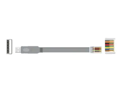 Delock Kabel seriell - USB (M) zu RJ-45 (M) 63911