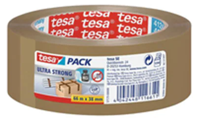tesa Packband tesapack Ultra Strong 57175-00000 38mmx66m braun
