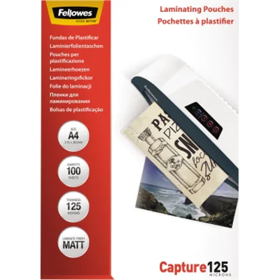 Fellowes Laminierfolie 5328502 DIN A4 matt 100 St./Pack. Fellowes Laminierfolie 5328502 DIN A4 matt 100 St./Pack.