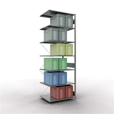 SCHULTE Regal MULTIplus150 12587 Anbau 3.000x1.000x800mm 7Böden vz SCHULTE Regal MULTIplus150 12587 Anbau 3.000x1.000x800mm 7Böden vz
