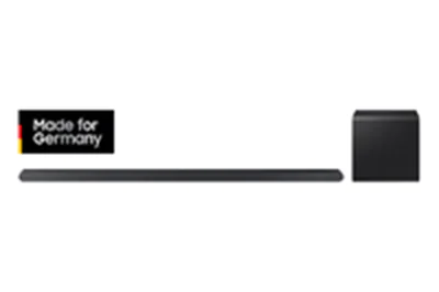 Samsung Ultra Slim Soundbar HW-S810GD 3.1.2-Kanal & Subwoofer (2024), 3.1.2 Kanäle, 330 W, DTS Virtual:X, Dolby Atmos, Dolby Digital 5.1, Dolby Digital Plus, Dolby TrueHD, Adaptiv, Game Pro, Nacht, Standard, Kabellos, 200 W HW-S810GD/ZG
