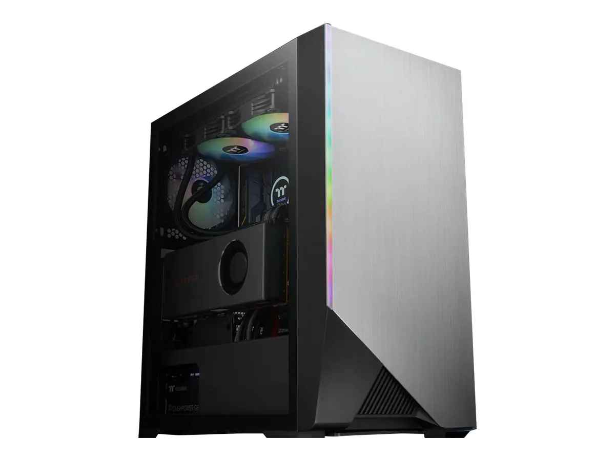Thermaltake H550 TG ARGB - Tempered Glass ARGB Edition - Tower - Seitenteil mit Fenster (gehärtetes Glas) CA-1P4-00M1WN-00