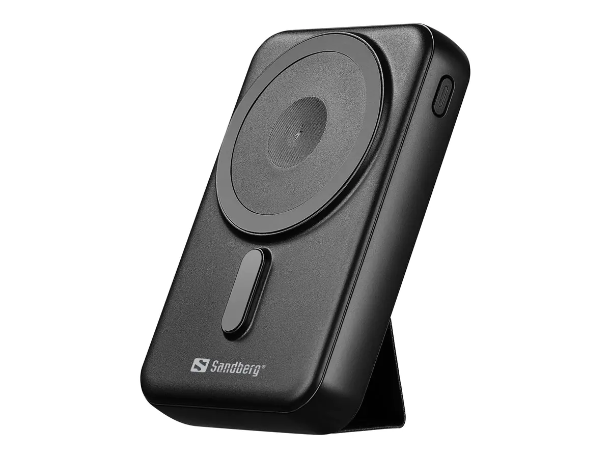 SANDBERG Kabelloses Ladegerät - 10 watt - 2 Ausgabeanschlussstellen (USB-C, USB Typ A) 420-94