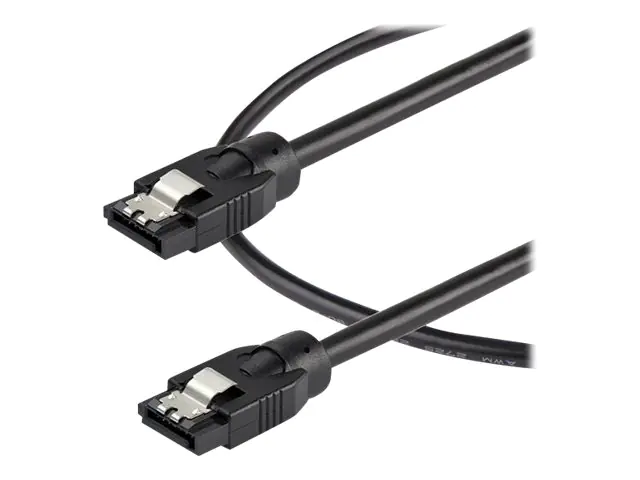 StarTech.com 0,6 m rundes SATA-Kabel - Verriegelungsstecker - 6 Gbit/s - SATA-Kabel - Serial ATA 150/300/600 - SATA (R) SATRD60CM