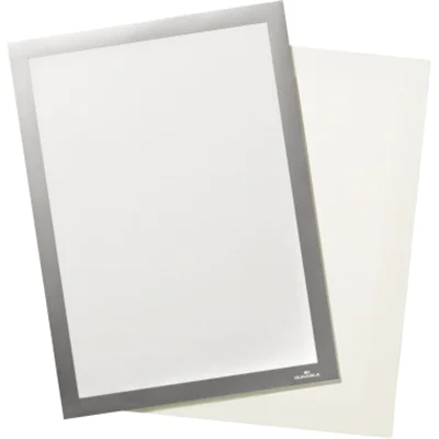 DURABLE Folienrahmen DURAFRAME 496801 A4 Klett magnetisch si DURABLE Folienrahmen DURAFRAME 496801 A4 Klett magnetisch si