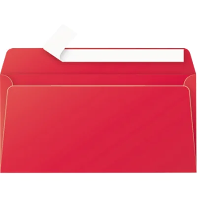 Clairefontaine Briefumschlag Pollen 5585C DL kirschrot 20 St./Pack.