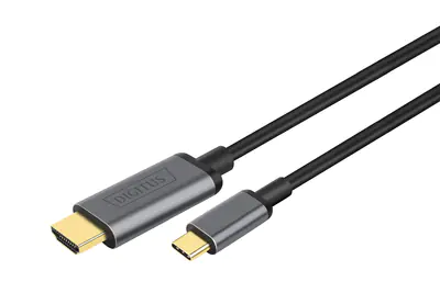DIGITUS USB-C - HDMI Video-Adapterkabel, UHD 4K / 30 Hz DA-70821