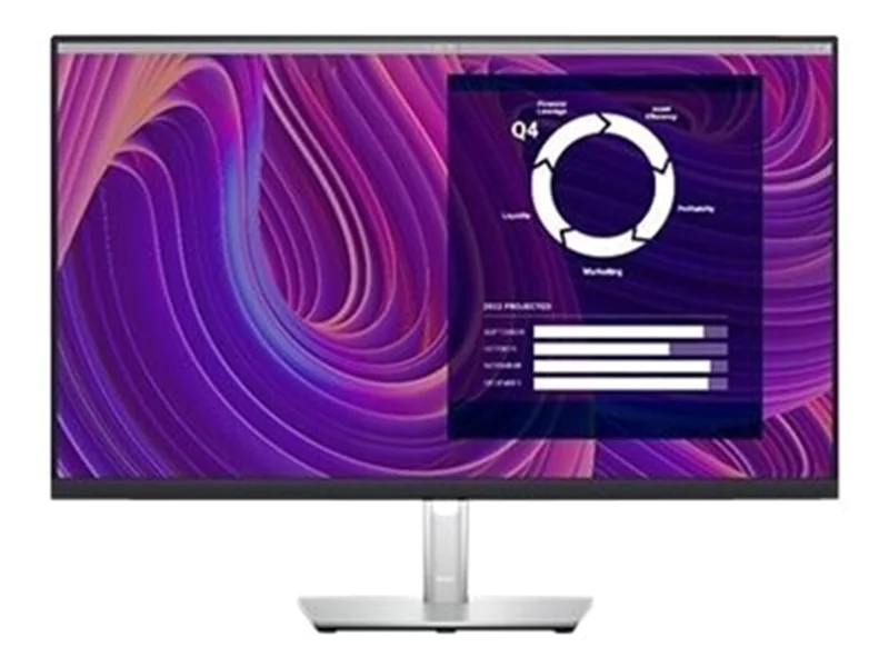 Dell P Series 27 Monitor – P2723D, 68,6 cm (27"), 2560 x 1440 Pixel, Quad HD, LCD, 5 ms, Schwarz, Silber DELL-P2723D