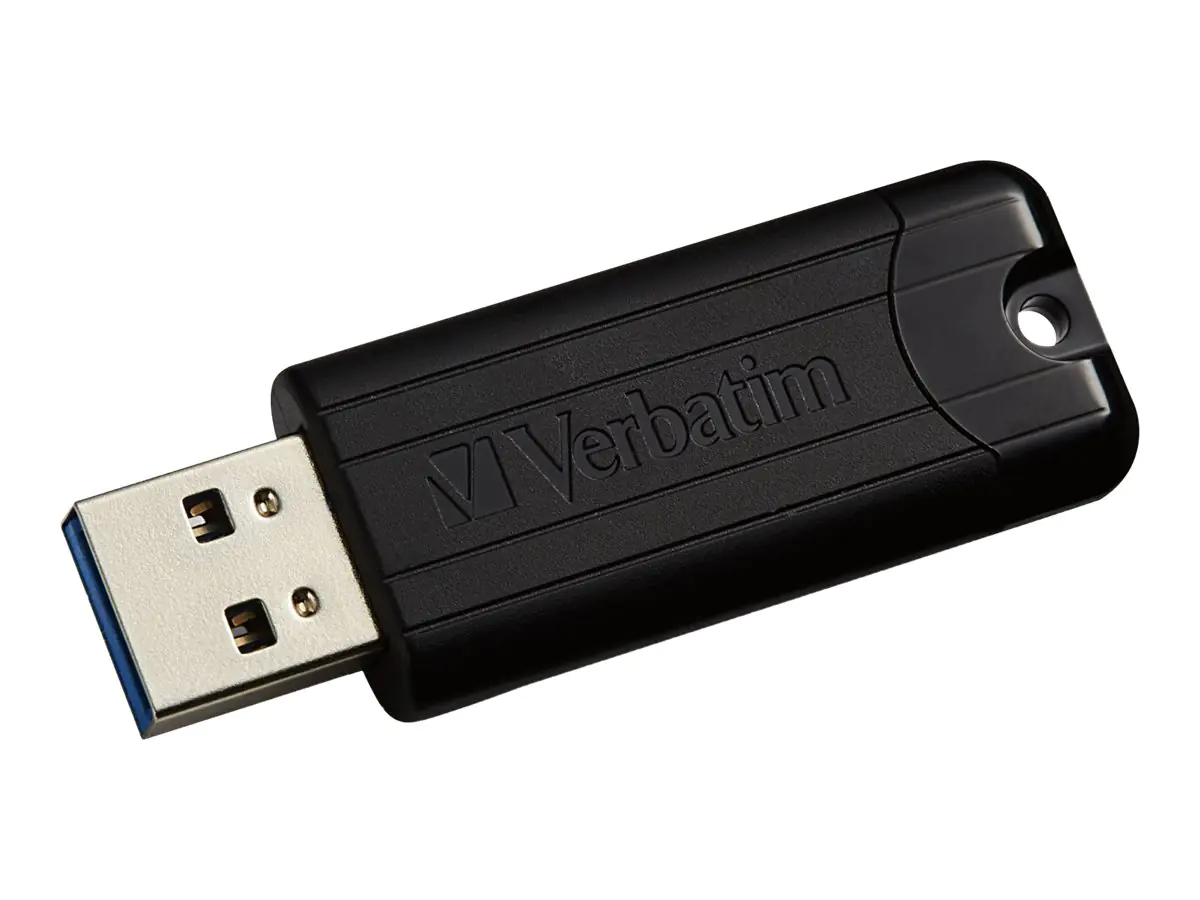 Verbatim Store 'n' Go Pin Stripe USB Drive - USB-Flash-Laufwerk - 64 GB - USB 3.0 - Schwarz Verbatim Store 'n' Go Pin Stripe USB Drive - USB-Flash-Laufwerk - 64 GB - USB 3.0 - Schwarz