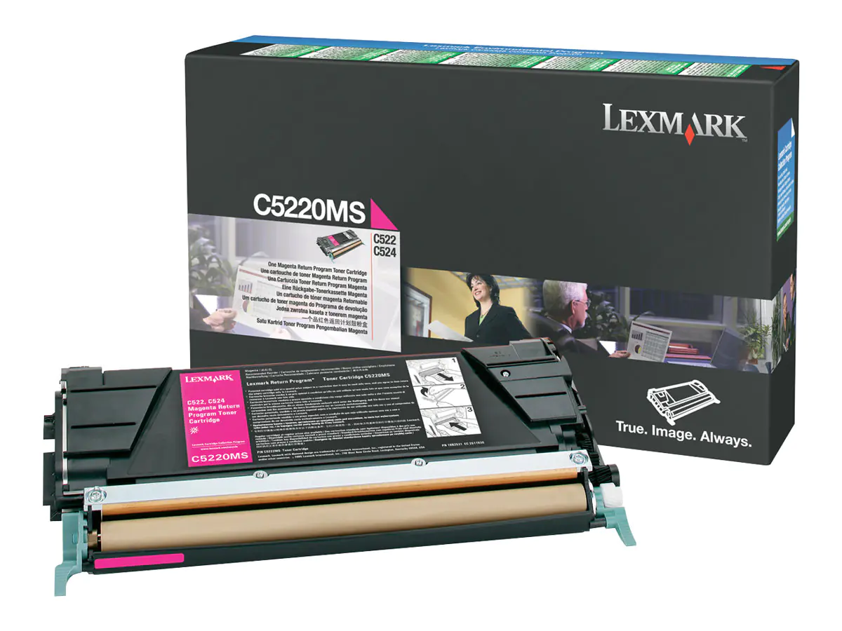 Lexmark Magenta - original - Tonerpatrone LCCP C5220MS