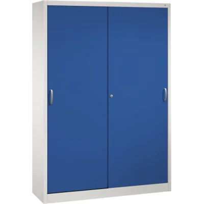 C+P Werkzeugschrank 214900S10051 8Böden 1950x1600x400mm lgr/ebl