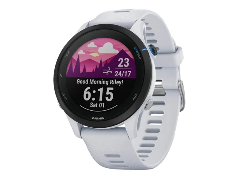 Garmin Forerunner 255 Music - 46 mm - Sportuhr mit Riemen - Silikon - Handgelenkgröße: 130-205 mm - Anzeige 3.3 cm (1.3") 010-02641-31